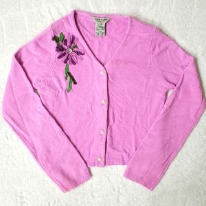 Girls Guess Jeans 6X lavendar button down jacket